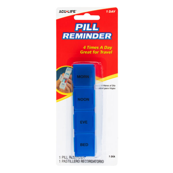 Pastillero Acu Life Diario 4 Compartimientos