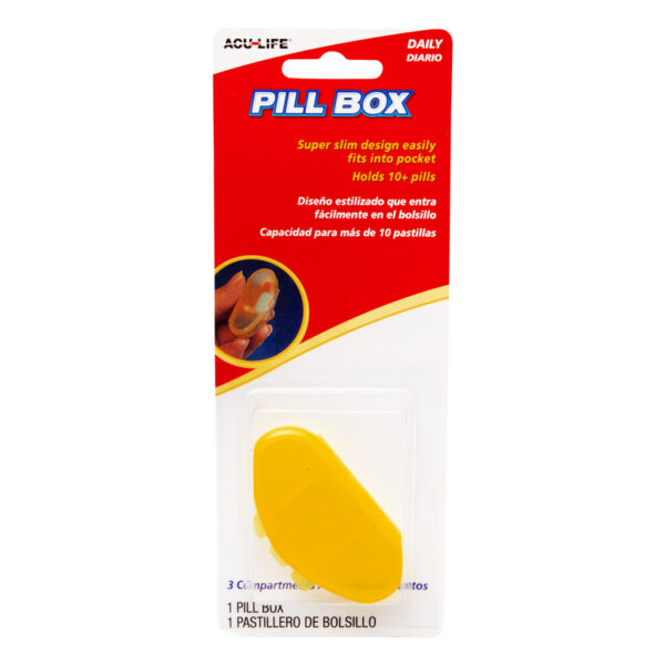 Pastillero Diario De Tres Compartimientos