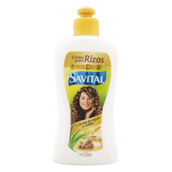 Crema Para Peinar Savital Aceite de Argan 270 Ml