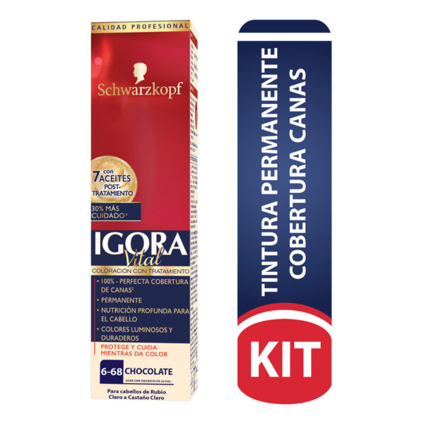 Igora Vital Tubo 6-68 Chocolate