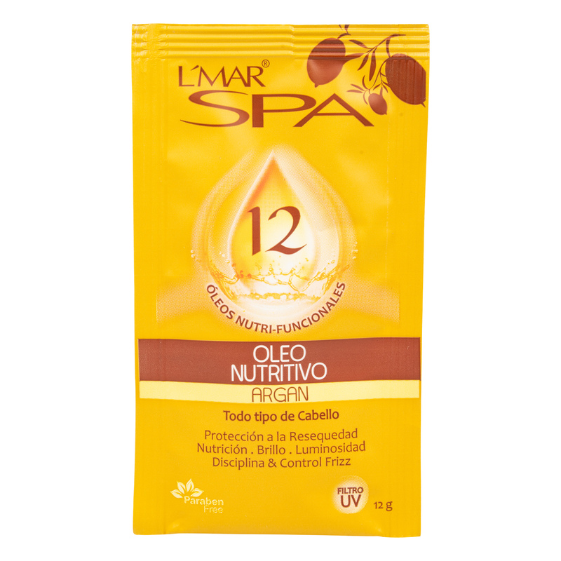 Tratamiento Capilar Oleo Argan Nutritivo 12 Gr