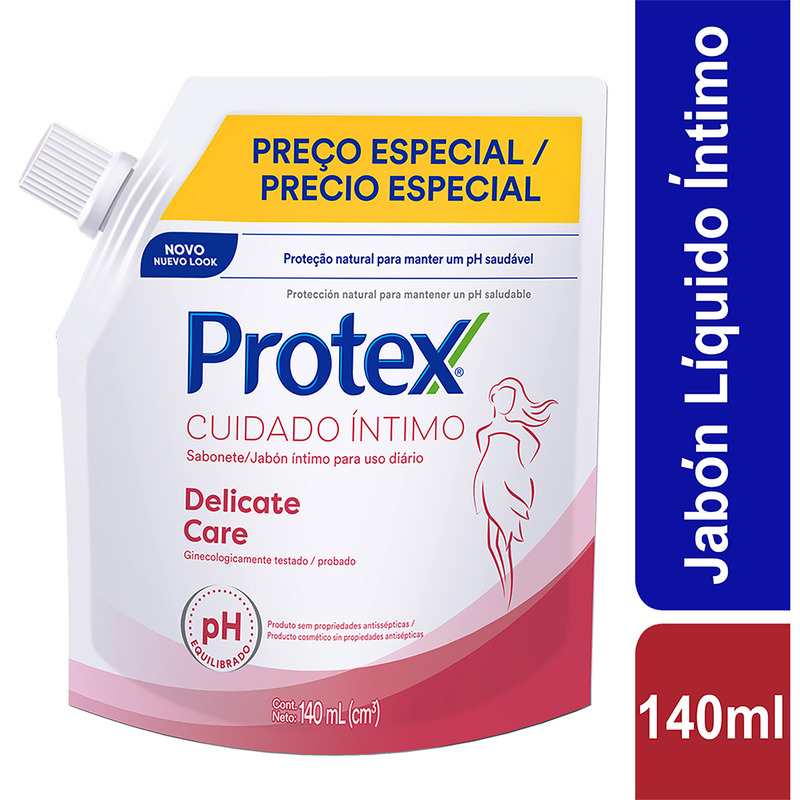 Jabon Liquido Protex Intimo D.Care 140 Ml Precio Especial Doypack