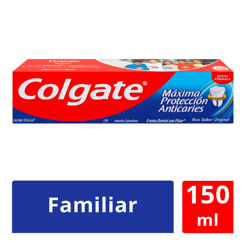 Crema Colgate Menta Anticaries 150 Ml