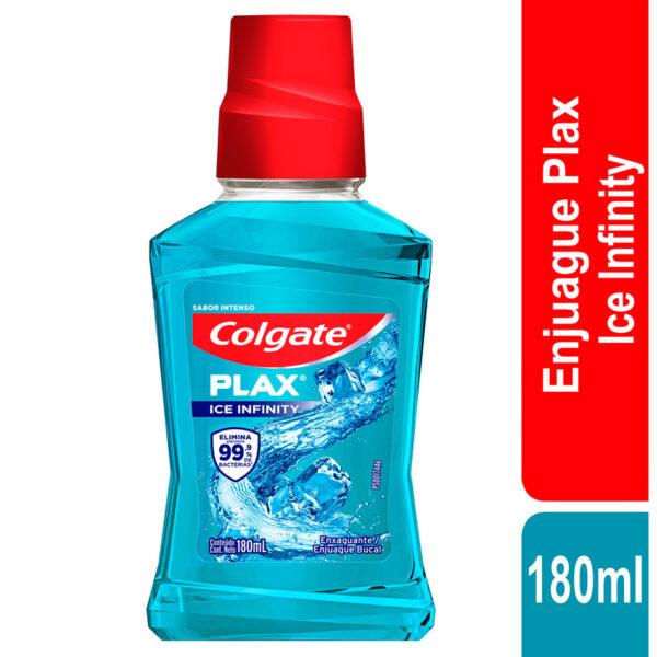 Enjuague Colgate Plax Ice Infinity 180ml
