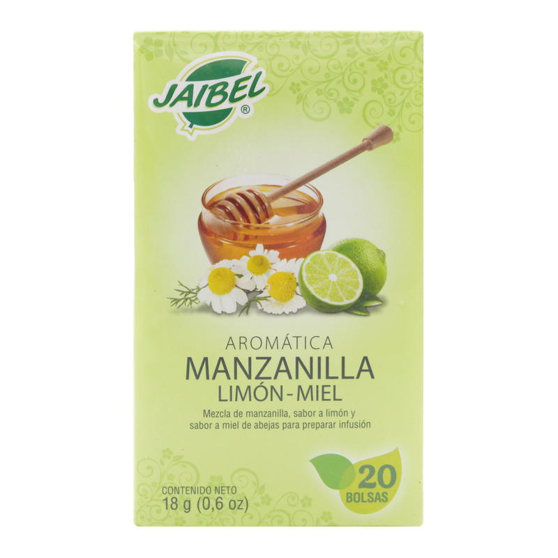 Aromatica Jaibel Manzanilla M.Limon 20 Sobres