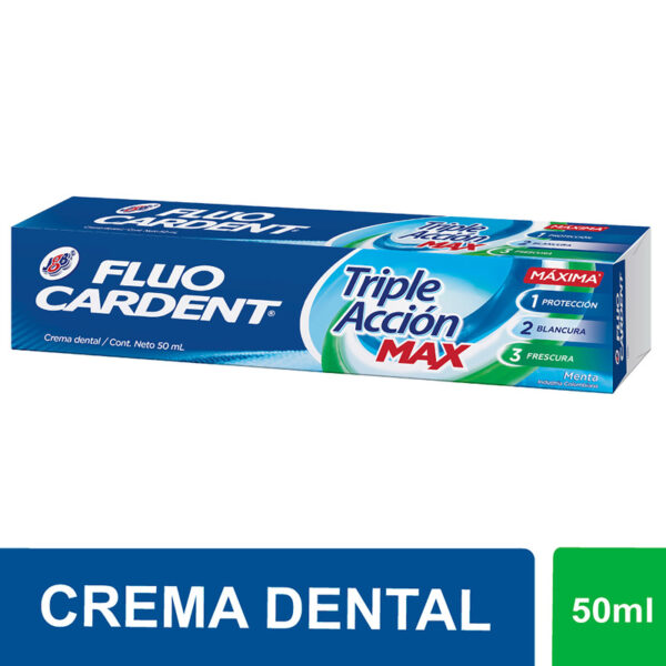 Crema Dental Fluo Cardent Frescura Max 67 Gr/ 50Ml