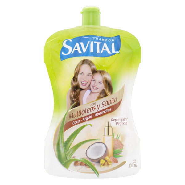 Champu Savital Multioleos Doypack 100 Ml