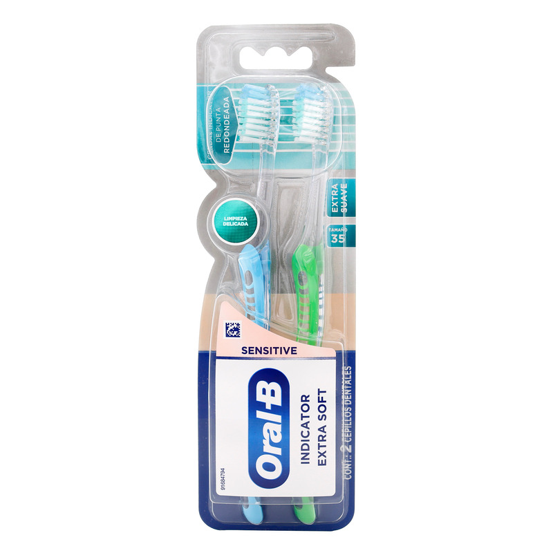 Cepillo Dental Oral B Indic.Extra Suave 2 Pack