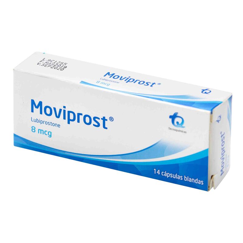 Moviprost 8 Mcg 14 Capsulas Blandas