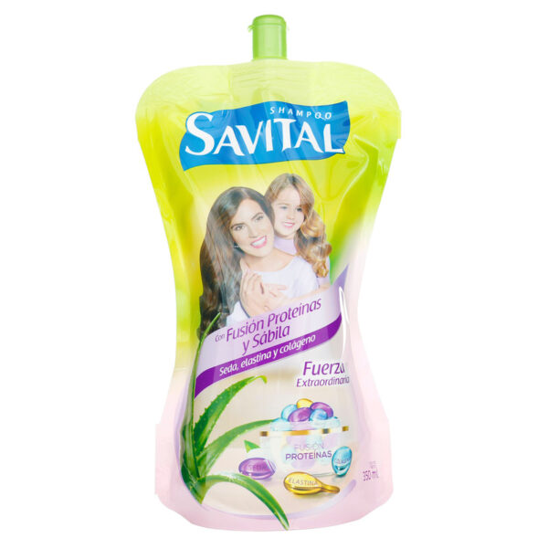 Champu Savital Fusion Proteinas Doy Pack 350 Ml