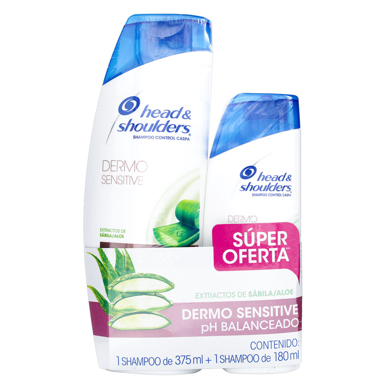 Champu Head Shoulders Der S. 375 ml + Champu 180 ml Precio Especial