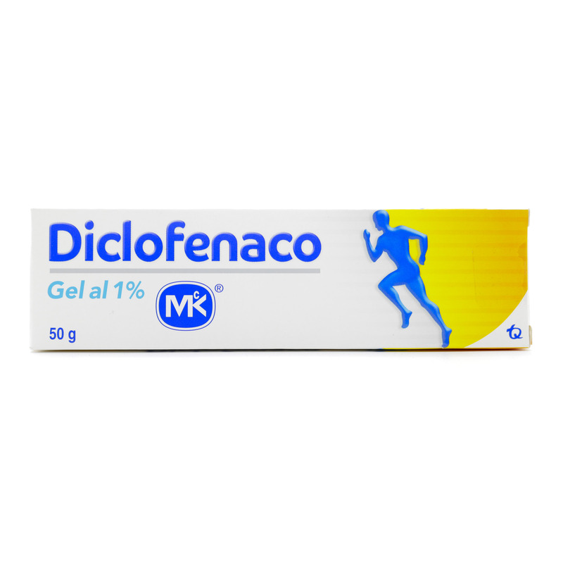 Diclofenaco 1% Gel 50 Gr Mk