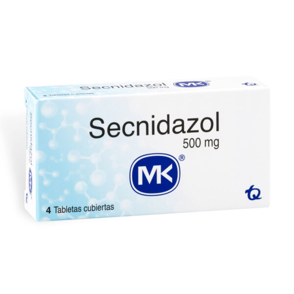 Secnidazol 500 Mg 4 Tabletas Mk