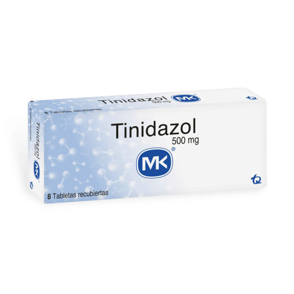 Tinidazol 500 Mg 8 Tabletas Mk
