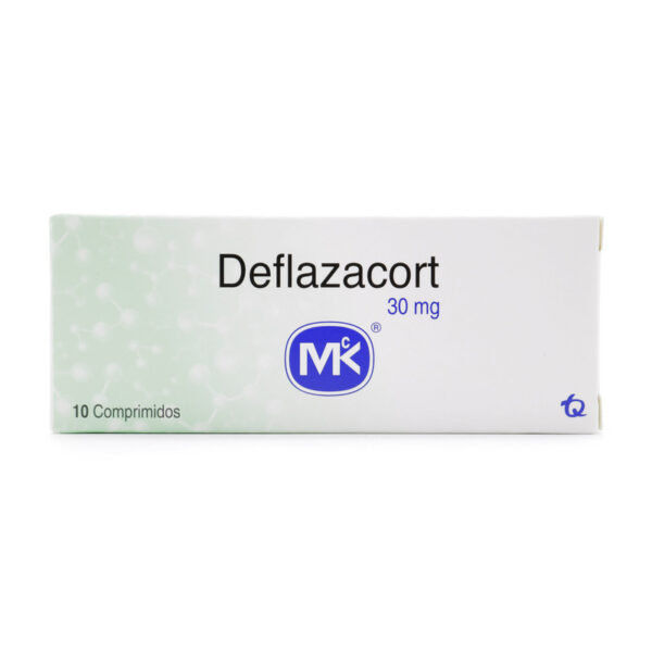 Deflazacort 30 Mg 10 Tabletas Mk