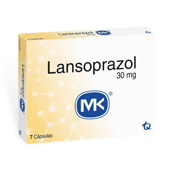 Lansoprazol 30 Mg 7 Capsulas Mk