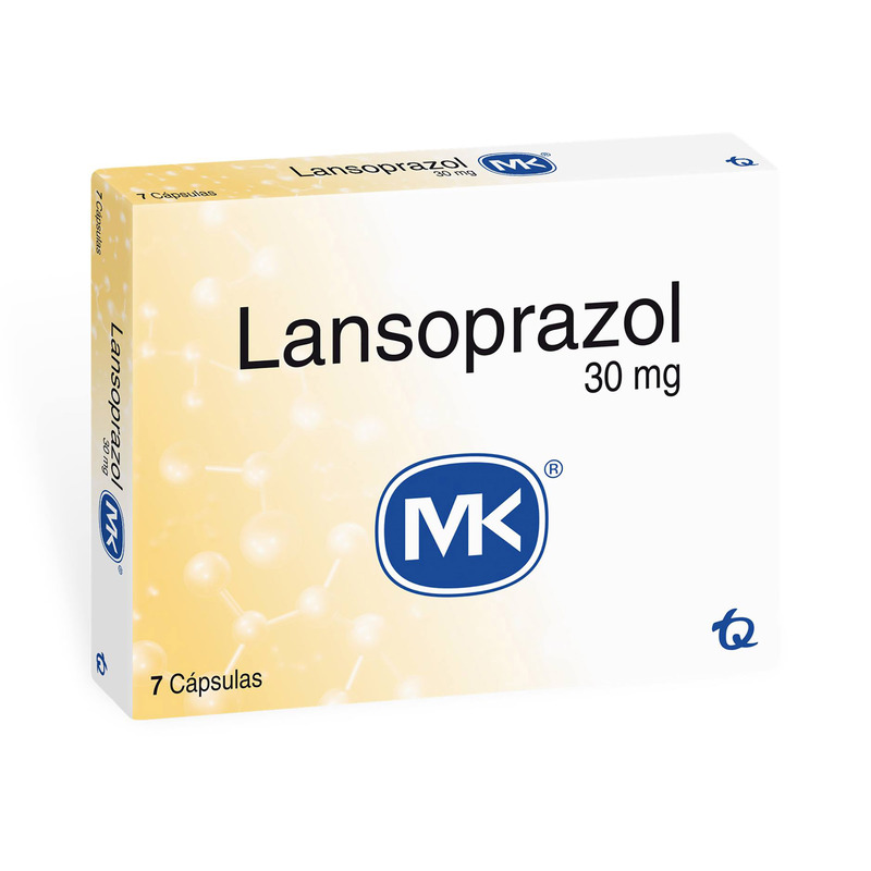 Lansoprazol 30 Mg 7 Capsulas Mk