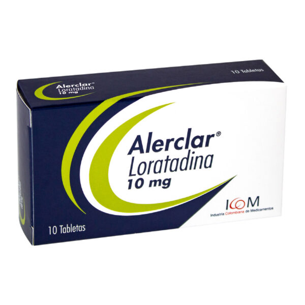 Alerclar 10 Mg 10 Tabletas Icom