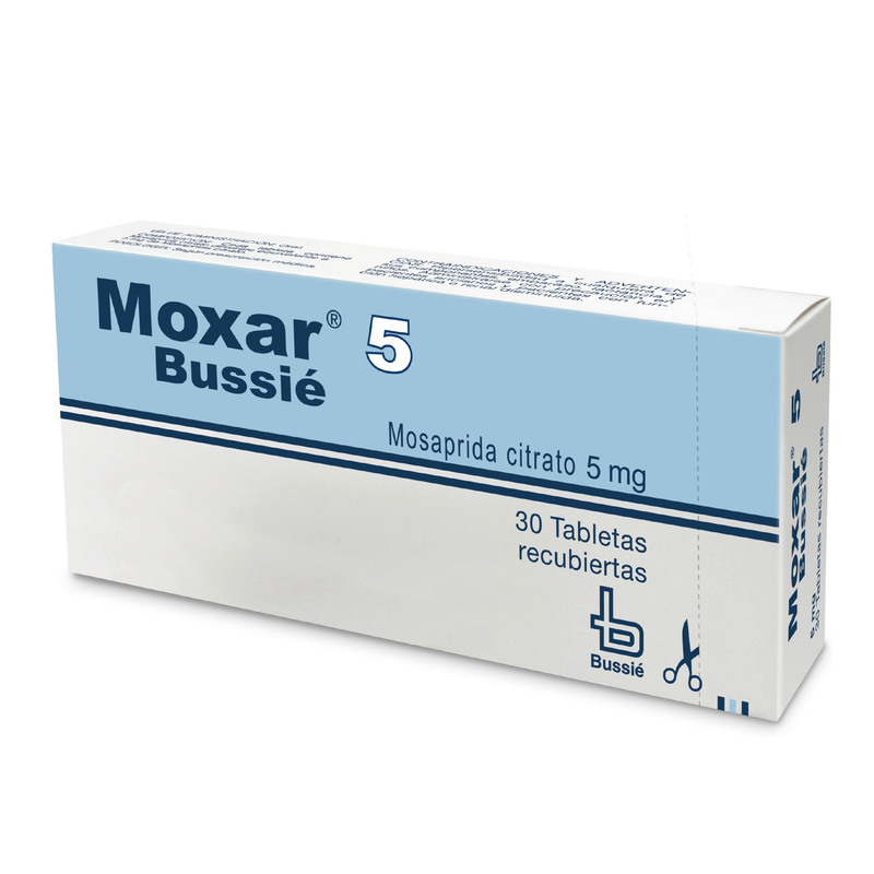 Moxar 5 Mg 30 Tabletas