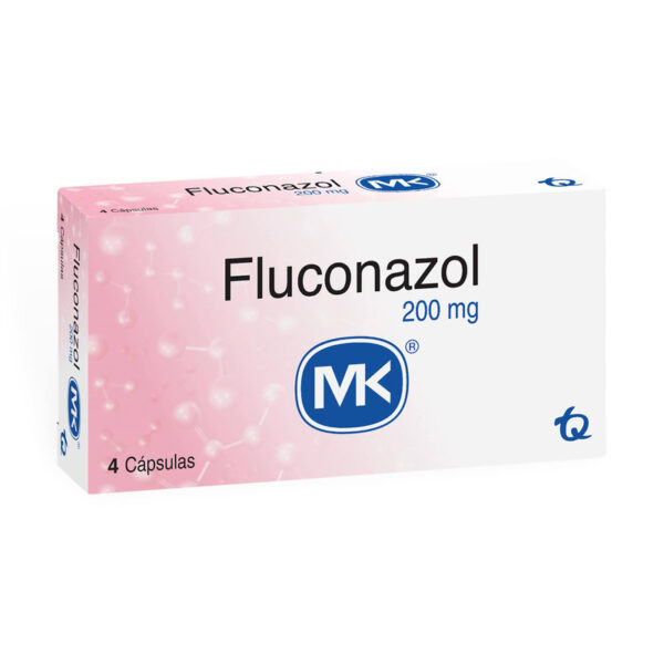 Fluconazol 200 Mg 4 Capsulas Mk
