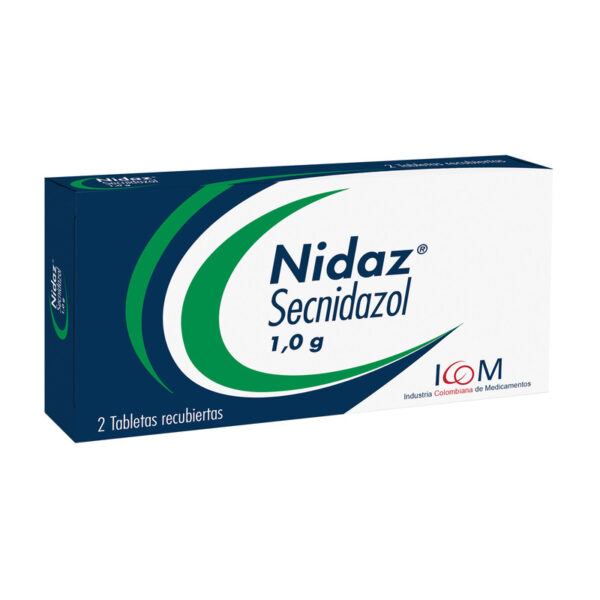 Nidaz 1 Gr 2 Tabletas Icom