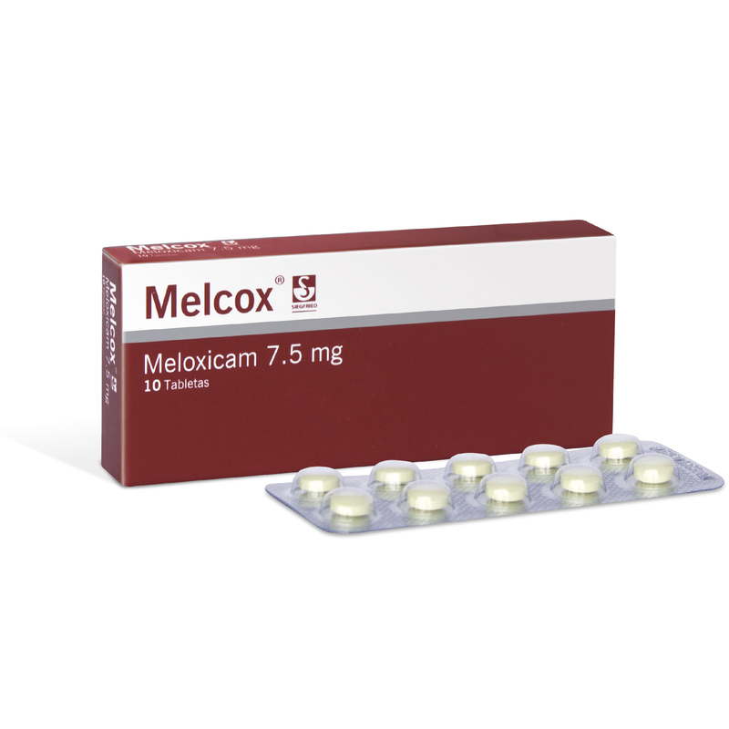 Melcox 7.5 Mg 10 Tabletas