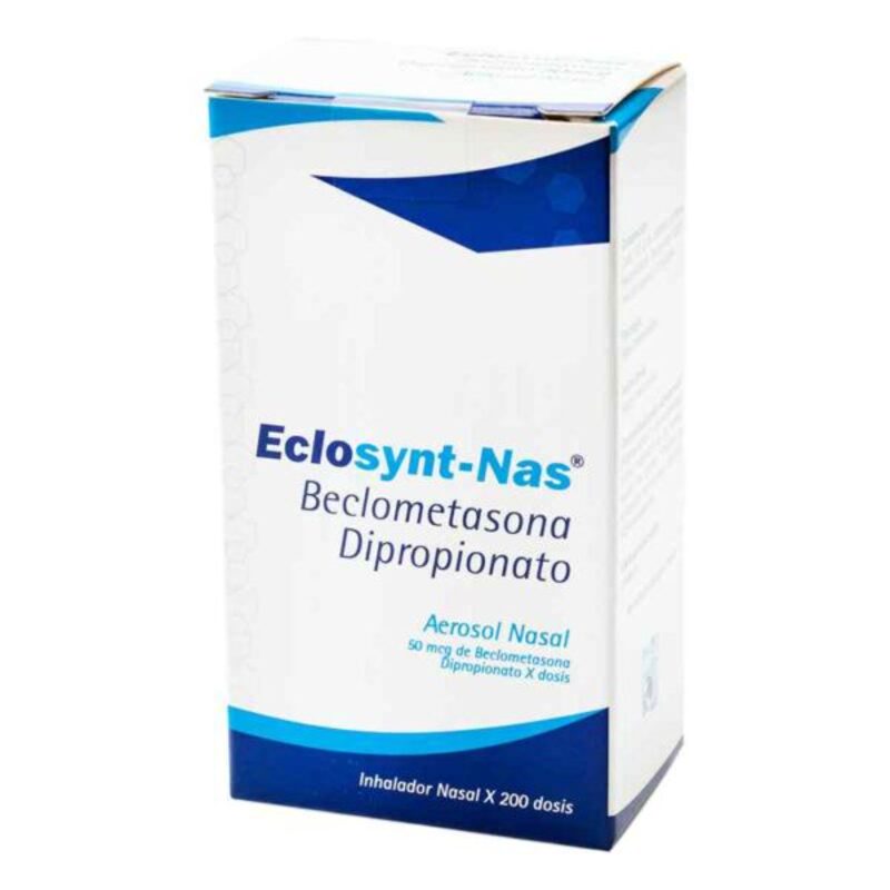 Eclosynt-Nas Beclometasona Dipropionato 50 mcg Faes Farma Inhalador x 200  dosis