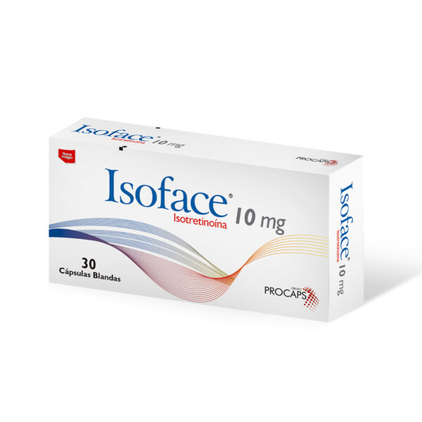 Isoface 10 Mg 30 Capsulas