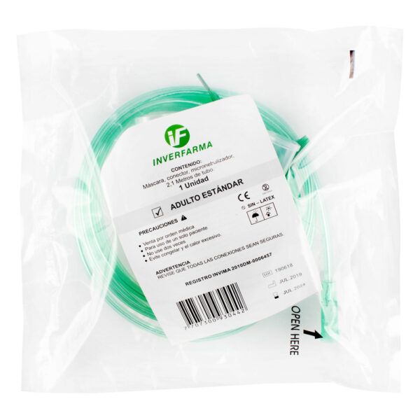 Kit De Nebulizacion Adulto  Inverfarma