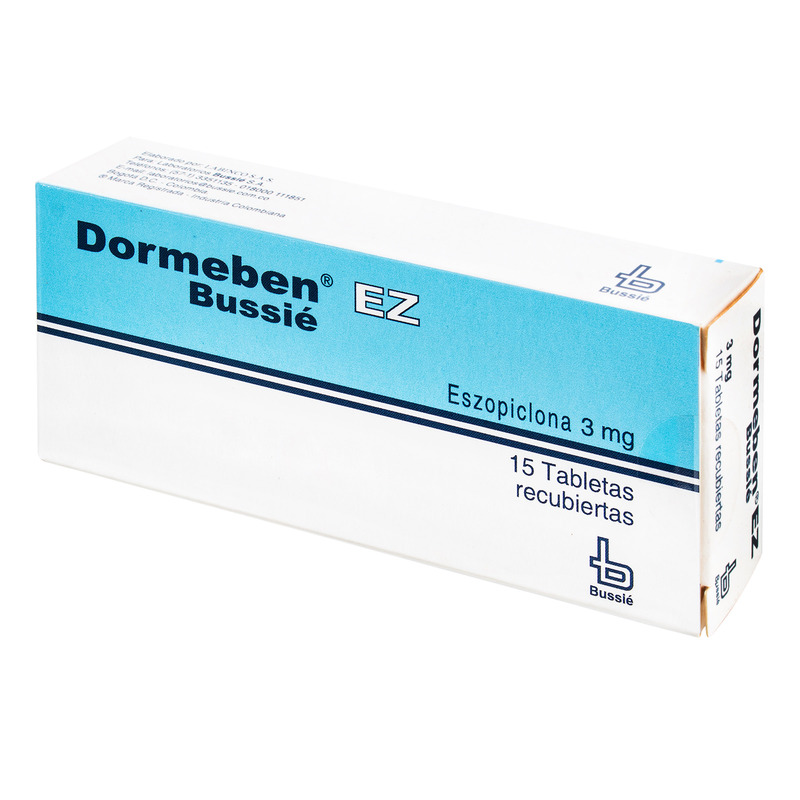 Dormeben Ez 3 Mg 15 Tabletas