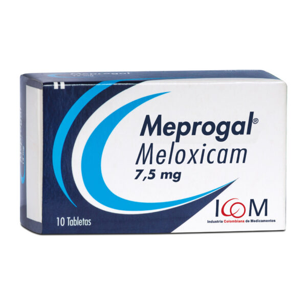 Meprogal 7.5 Mg 10 Tabletas Icom