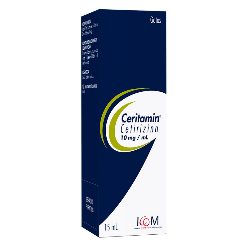 Ceritamin 10 Mg/Ml Gotas 15 Ml Icom