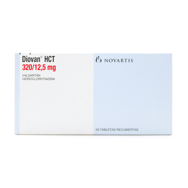 Diovan Hct 320/12.5 Mg 28 Tabletas