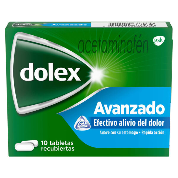Dolex Avanzado 10 Tabletas