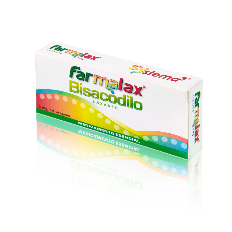 Farmalax Bisacodilo 5 Mg 10 Capsulas