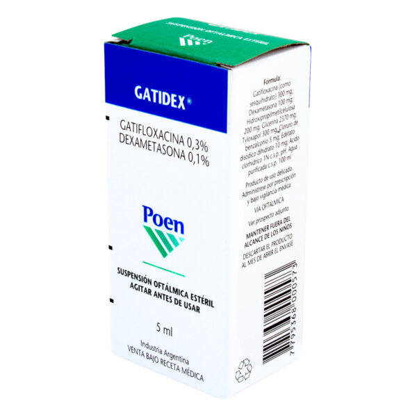 Gatidex Suspension Oftalmica 5 Ml