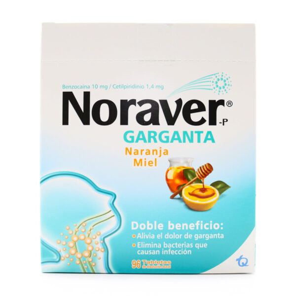 Noraver Naranja Miel 96 Pastillas