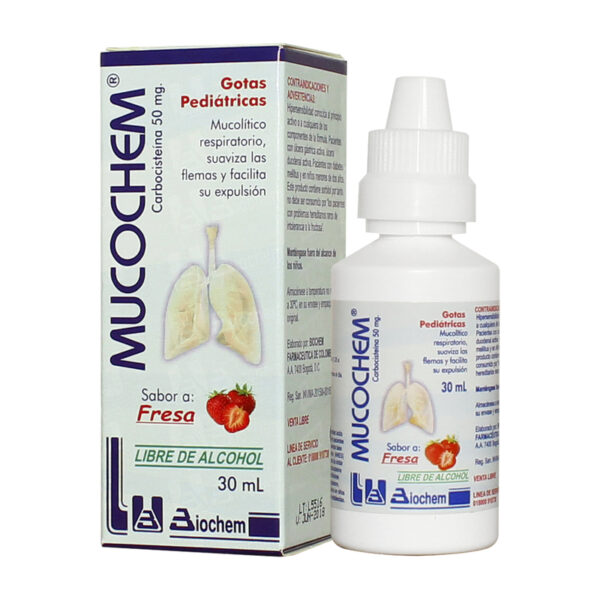 Mucochem Gotas Pediatricas 30 Ml