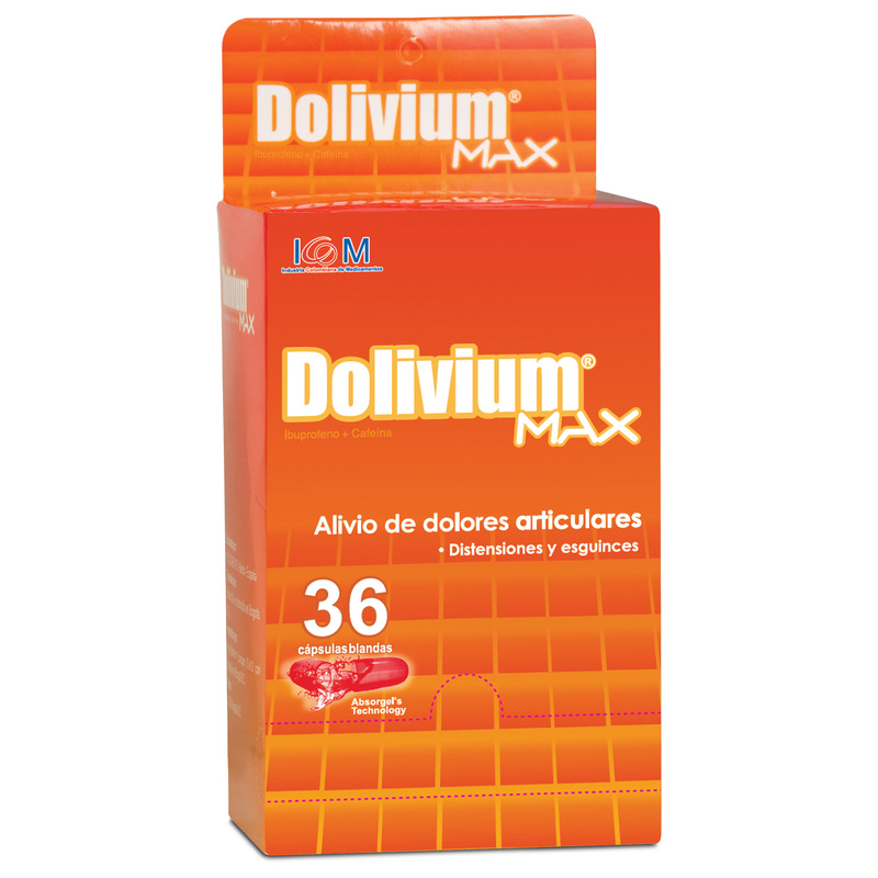 Dolivium Max 200/30 36 Capsulas Blandas Icom