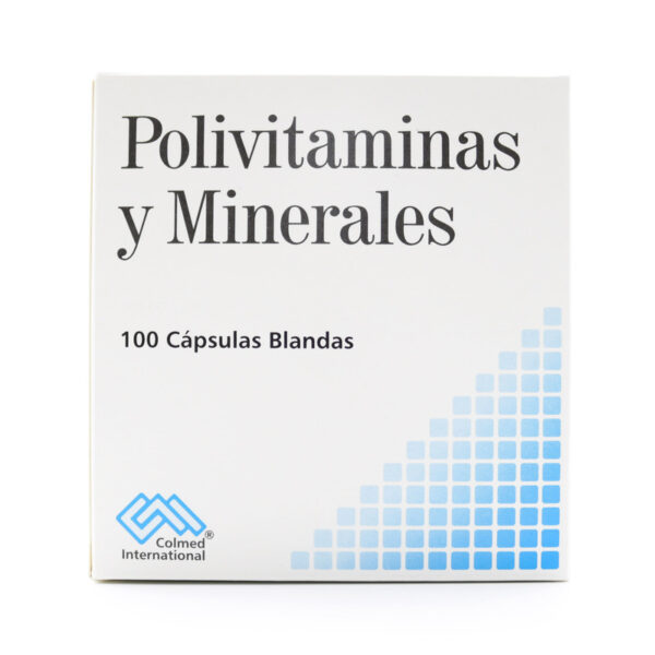 Polivitaminas y Minerales 100 Capsula Pc