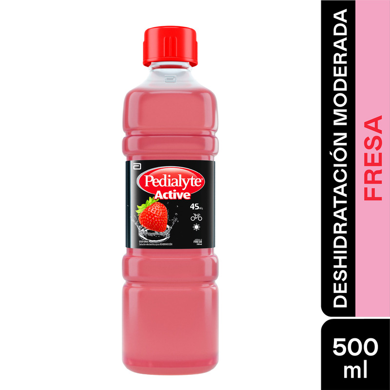 Pedialyte Con Zinc 45 Fresa 500 Ml