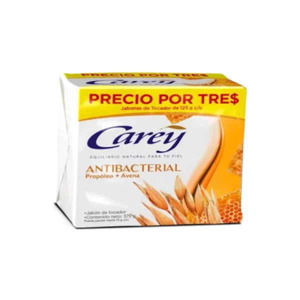 3 Jabon Carey Avena Y Propoleo 110gr