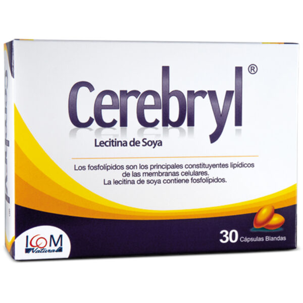 Cerebryl 1200 Mg 30 Capsulas Blandas Icom