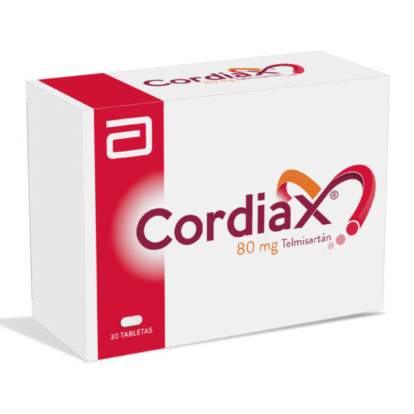 Cordiax 80 Mg 30 Tabletas