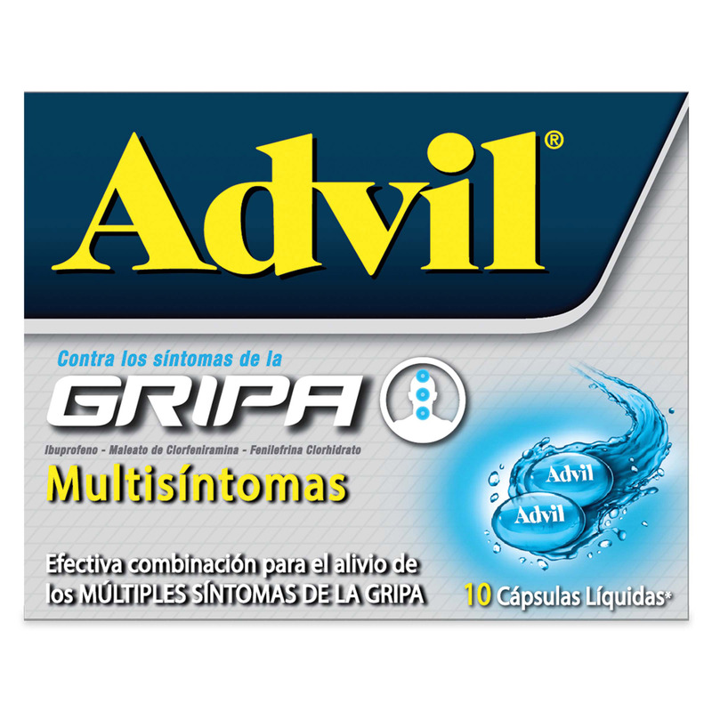 Advil Gripa 10 Capsulas