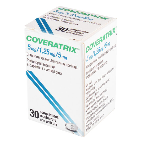 Coveratrix 5mg/1.25mg/5mg 30 Tabletas