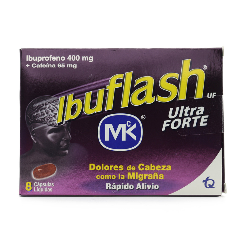 Ibuflash Ultra Forte 8 Capsulas Mk
