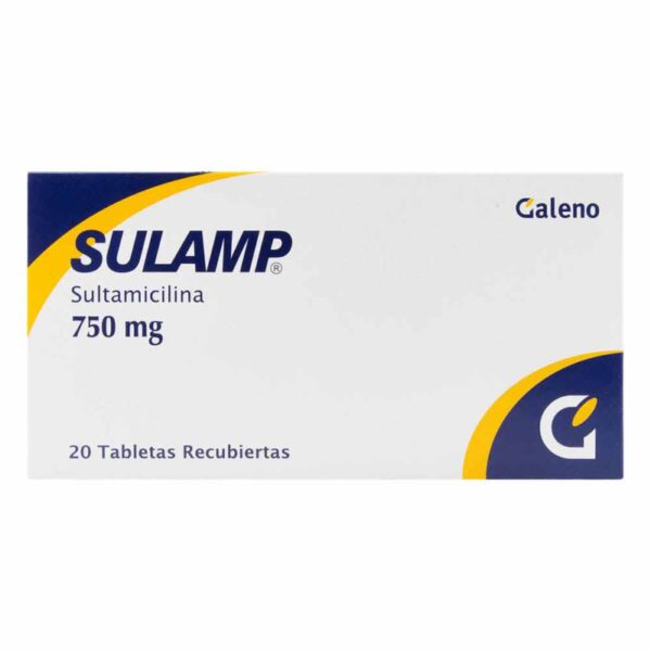 Sulamp 750 Mg 20 Tabletas