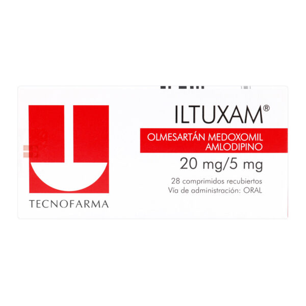 Iltuxam 20 Mg/5 Mg 28 Tabletas
