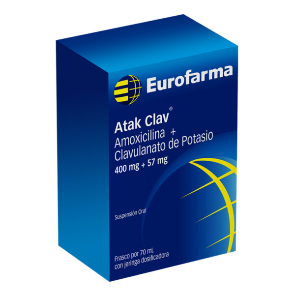 Atak Clav 400/57 Mg Frasco X 70 Ml